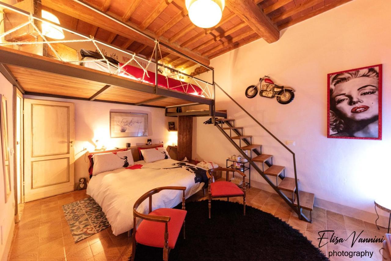 La Mi Casina Toscana Palaia Exteriör bild